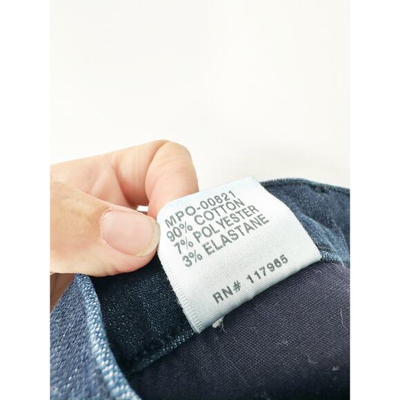 J Brand Daring Dark Wash Mid Rise Blue Denim Skinny Leg Jeans 28 - Picture 5 of 6